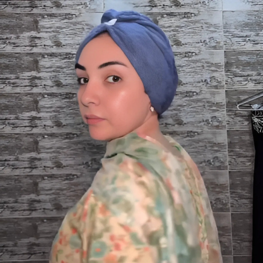 Head & Hair Drying Microfiber Towel