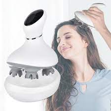 Hair Scalp Massager Rechargeable 3D Head Massager Machine