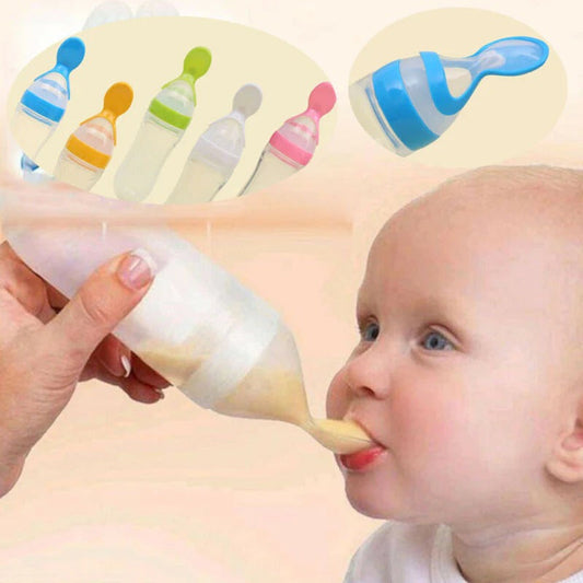 Baby Silicon Spoon Feeder